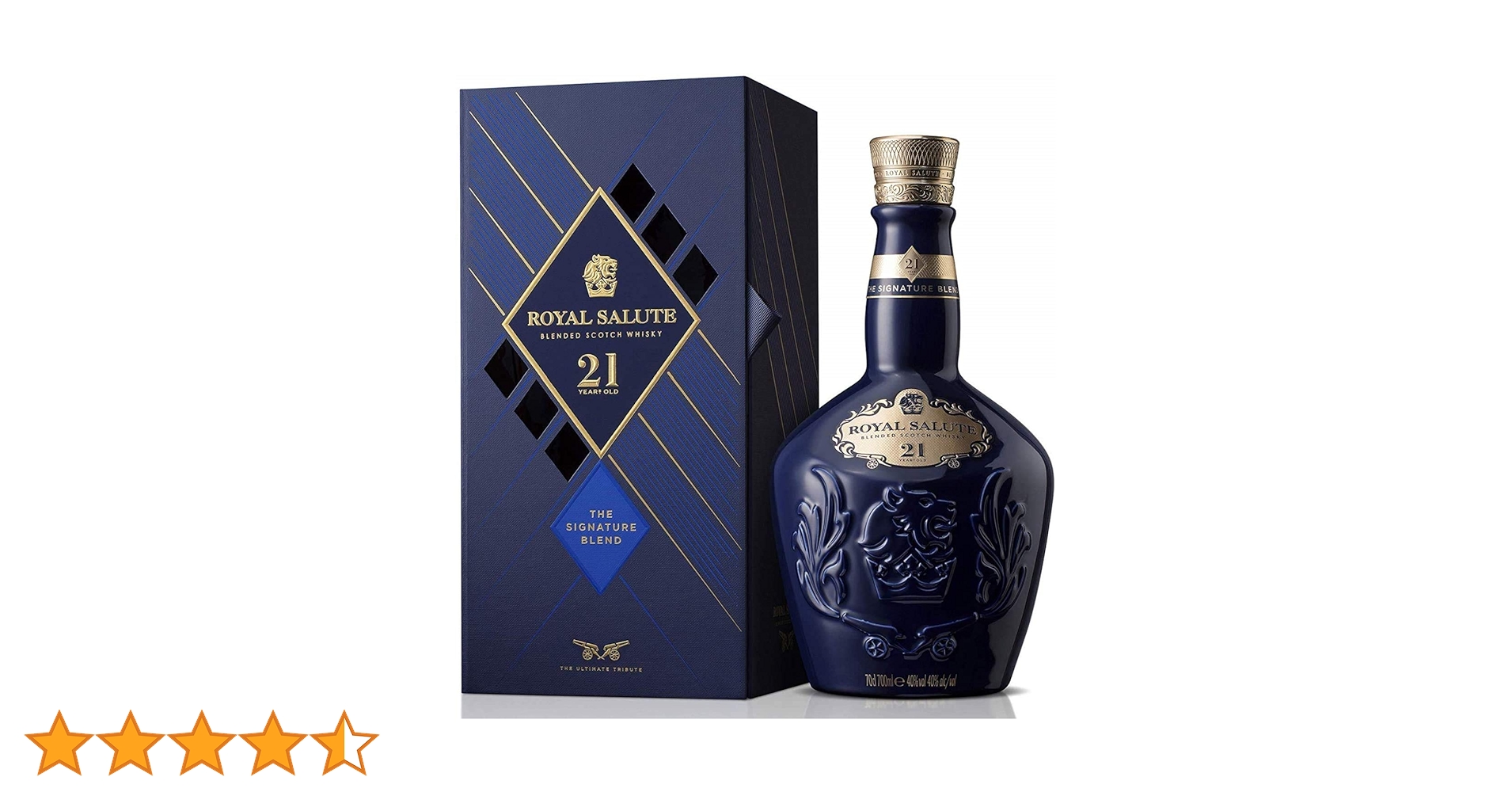 Amazon.co.jp: ロイヤルサルート 21年 シグネチャー ブレンド 青ボトル